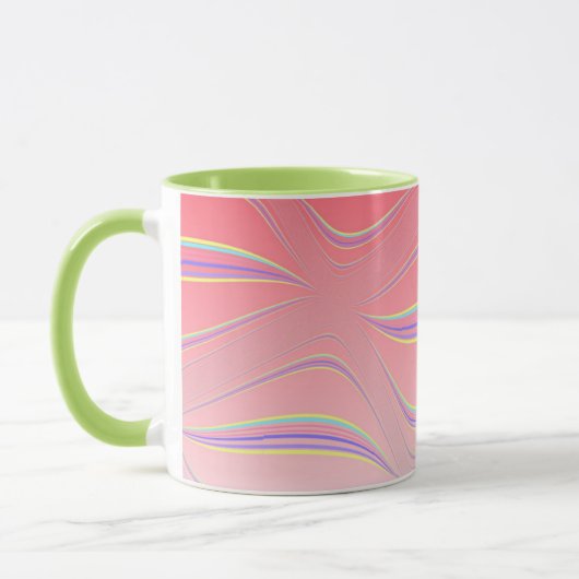 Mug Vagues Abstraites (Gauche)