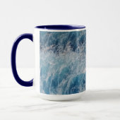 Mug Vagues bleu océan (Gauche)