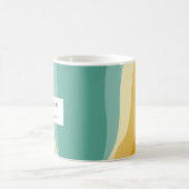 Mug Vagues colorées personnalisées (Centre)