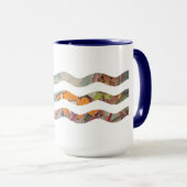 Mug Vagues de chats (Devant droit)