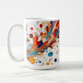 Mug Vagues de couleur (Gauche)