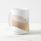 Mug Vagues de désert calmes avec essence de fennec | M (Devant gauche)