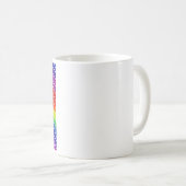Mug Vagues de fierté Couleurs amicales (Devant droit)