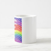Mug Vagues de fierté Couleurs amicales (Centre)