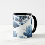 Mug Vagues de Japonais (Devant droit)