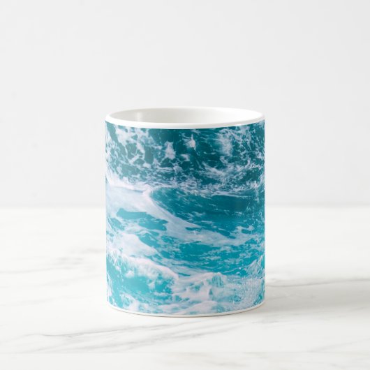 Mug Vagues de l'océan bleu (Centre)