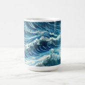 Mug Vagues de l'océan bleu (Centre)