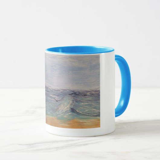 Mug Vagues de matin (Devant droit)