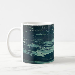 Mug Vagues de mer tranquilles Paysage marin calme Café
