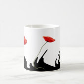 Mug Vagues de pavots (Centre)