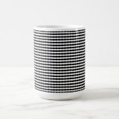Mug Vagues de perception en noir et blanc, (Centre)