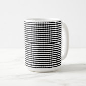 Mug Vagues de perception en noir et blanc, (Devant droit)