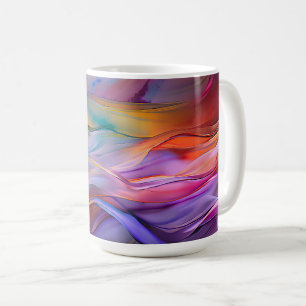 Mug "Vagues de rêve" Art Abstrait contemporain
