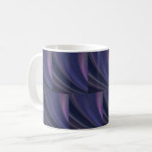 Mug Vagues de sable douces violettes (Devant gauche)