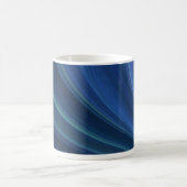 Mug Vagues de sable molles bleues et vertes (Centre)