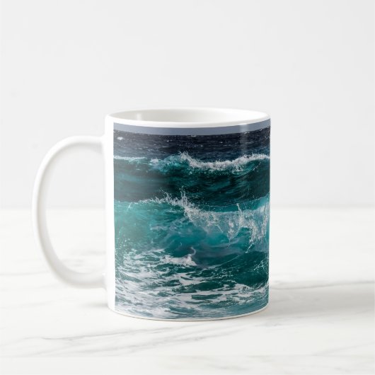Mug Vagues de Surf vintage (Gauche)