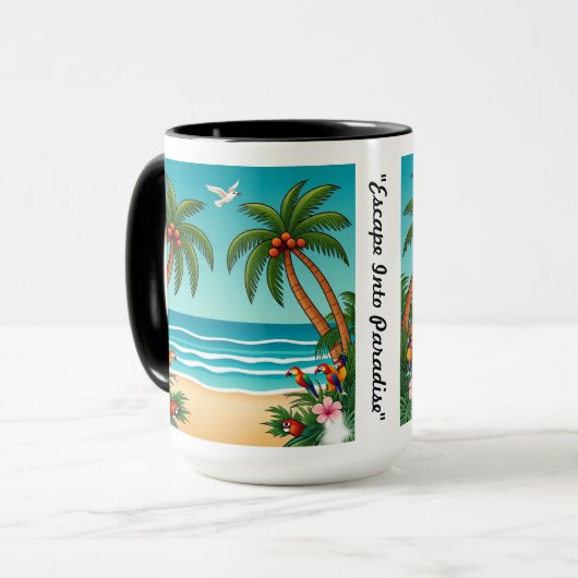 Mug "Vagues De Tranquillité" (Devant gauche)
