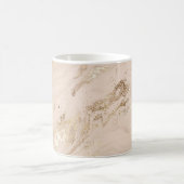 Mug Vagues d'or : Marbre Abstrait (Centre)
