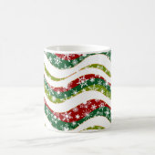 Mug Vagues et flocons de Noël  (Centre)