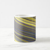 Mug Vagues fracturées du paysage marin Abstrait 06 (Centre)