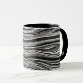Mug Vagues Monochromes (Devant droit)