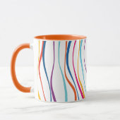 Mug Vagues Motifs modernes (Gauche)