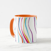 Mug Vagues Motifs modernes (Devant gauche)