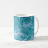 Mug Vagues profondes de l'océan bleu (Devant droit)