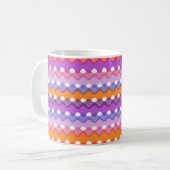 Mug Vagues rétro (Devant gauche)