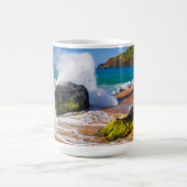 Mug Vagues se brisant sur la plage, Hawaï (Centre)