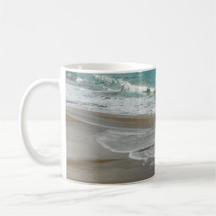 Mug Vagues sur la plage bleu turquoise Océan