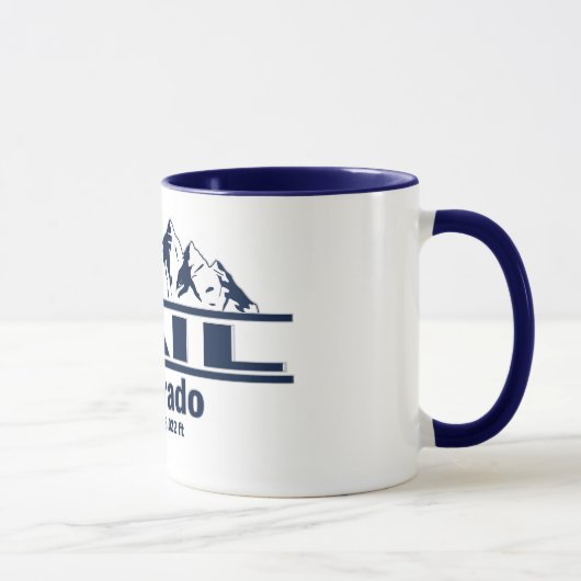 Mug Vail Colorado et les Rocheuses (Droite)