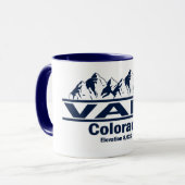Mug Vail Colorado et les Rocheuses (Devant gauche)