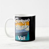 Mug Vail Colorado Mountain State Rocky Mountains Tee S (Gauche)
