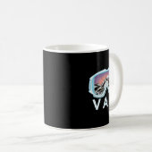 Mug Vail Ski Snowboard Design (Devant droit)