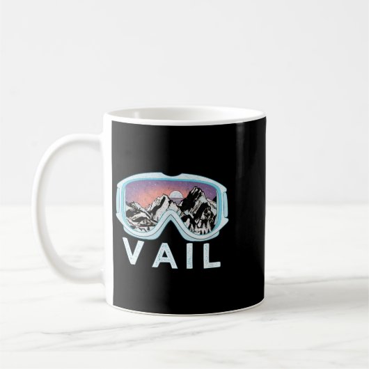 Mug Vail Ski Snowboard Design_vail, Co Goggles Ski (Gauche)