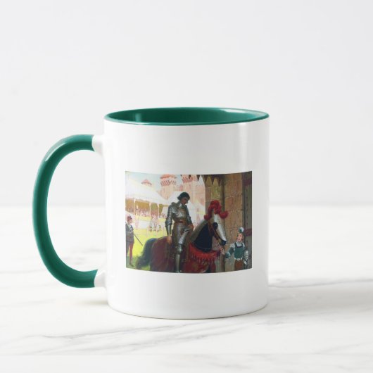 Mug Vaincu, par Edmund Blair Leighton (Gauche)