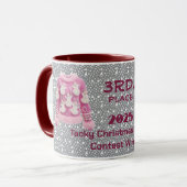 Mug Vainqueur 3ème place du concours de Pull de Noël T (Devant gauche)