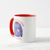 Mug Vainqueur de la deuxième place du pull moche de No (Devant gauche)