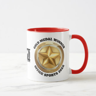 Mug vainqueur de la médaille d'or de la compétition sp