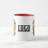 Mug vainqueur de la médaille d'or de la compétition sp (Centre)