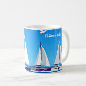 Mug Vainqueur de la régate rafle tout (Devant droit)