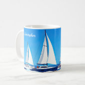 Mug Vainqueur de la régate rafle tout (Devant gauche)