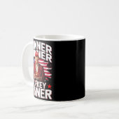 Mug Vainqueur de Trump Humour Dîner Turquie Thanksgivi (Devant gauche)