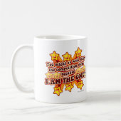Mug Vainqueur total Moto amusant expression cheeky (Gauche)