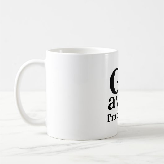 Mug VAIS, loin, je pense (Gauche)