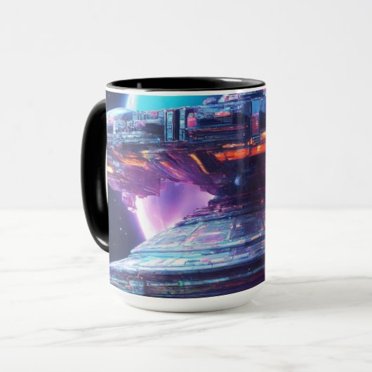 Mug vaisseau interstellaire (Devant gauche)