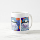 Mug vaisseau spatial Alien UFO Space (Devant droit)