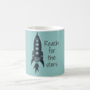 Mug Vaisseau spatial Atteindre les étoiles
