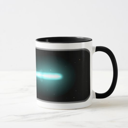 Mug Vaisseau spatial dans une bouteille (Droite)